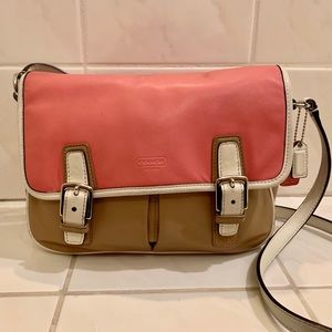 Vintage COACH Neapolitan Satchel